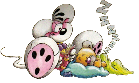 Didl czyta książkę na dobranoc